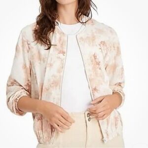 SANCTUARY just Because Mojave Tie dye bomber jacket women’s size medium